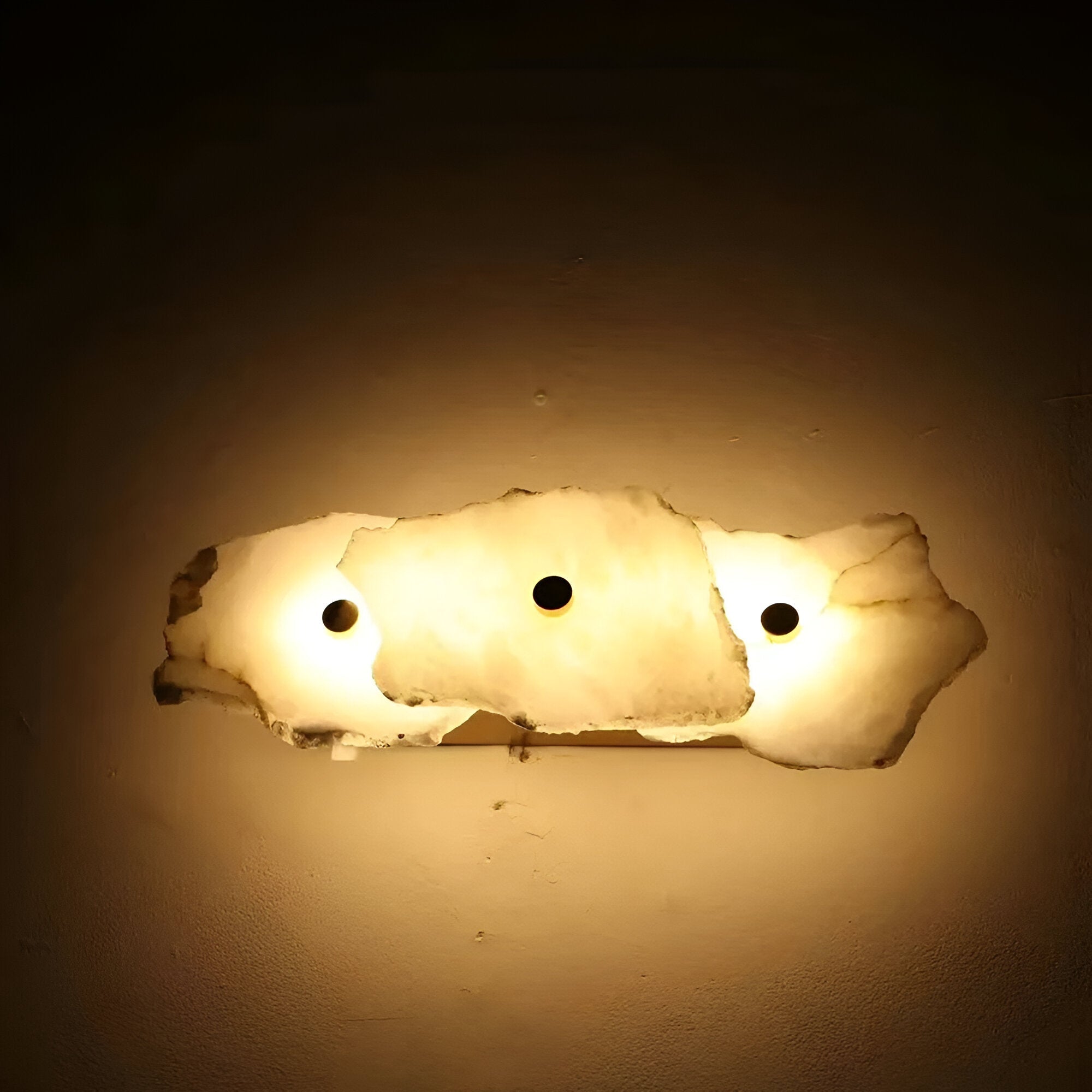 Modern Irregular Marble Wall Sconce LED 1-Light