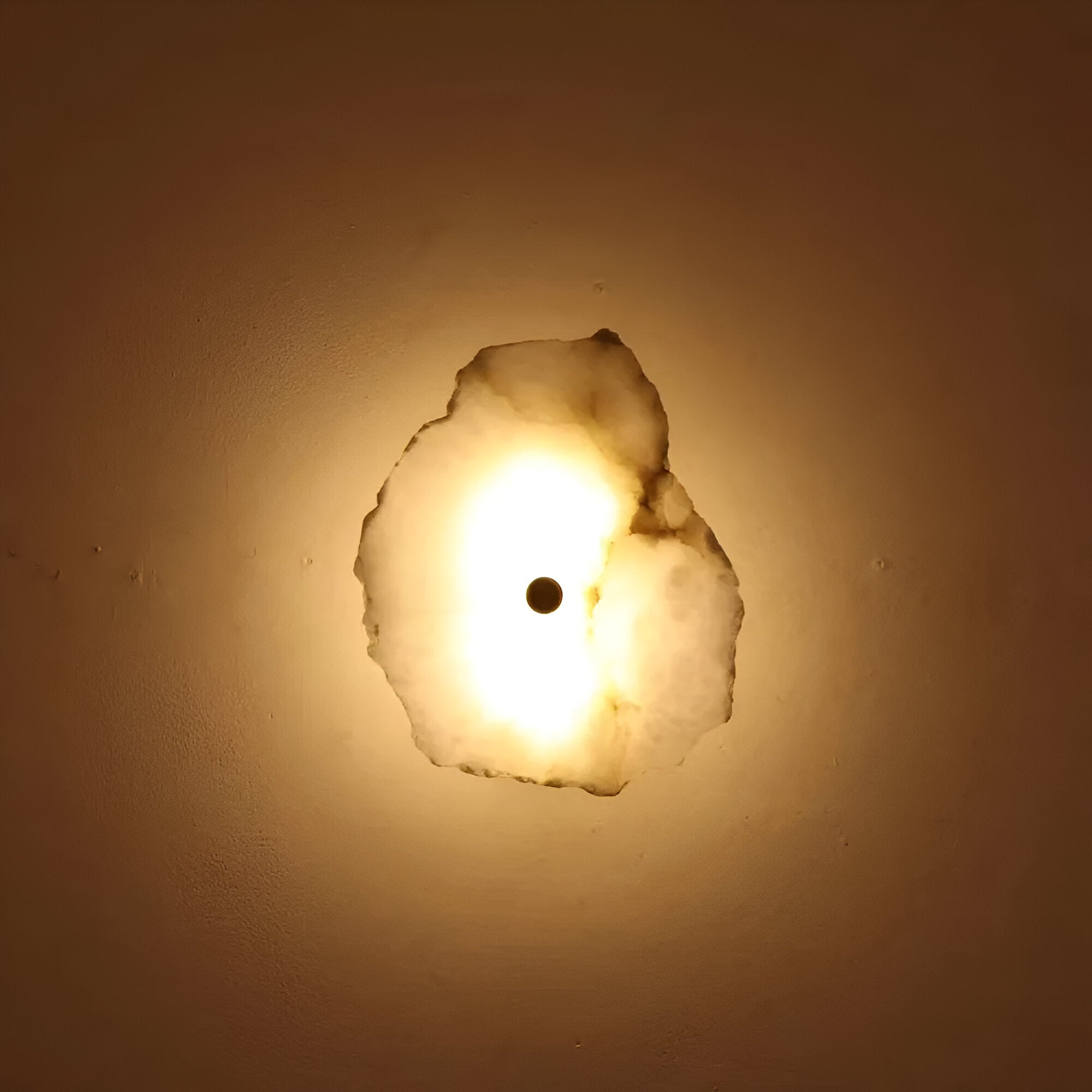 Modern Irregular Marble Wall Sconce LED 1-Light