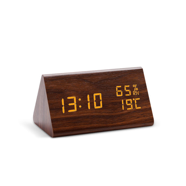 Sveglia LED intelligente con display digitale elegante e sensore temperatura