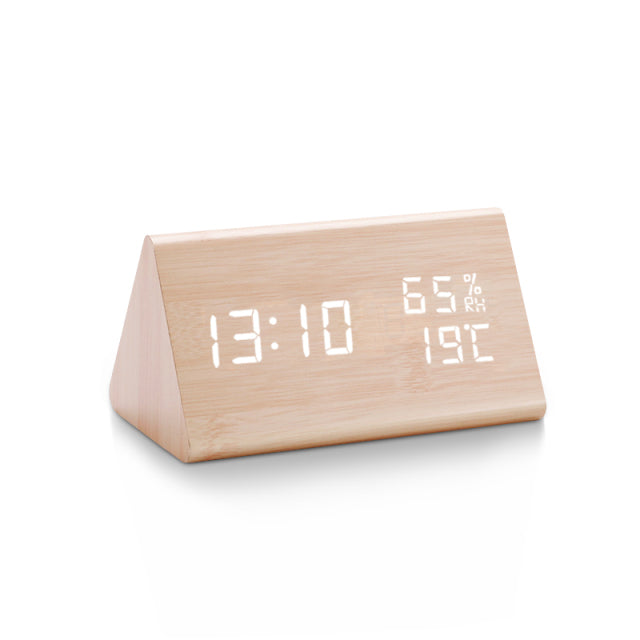 Sveglia LED intelligente con display digitale elegante e sensore temperatura