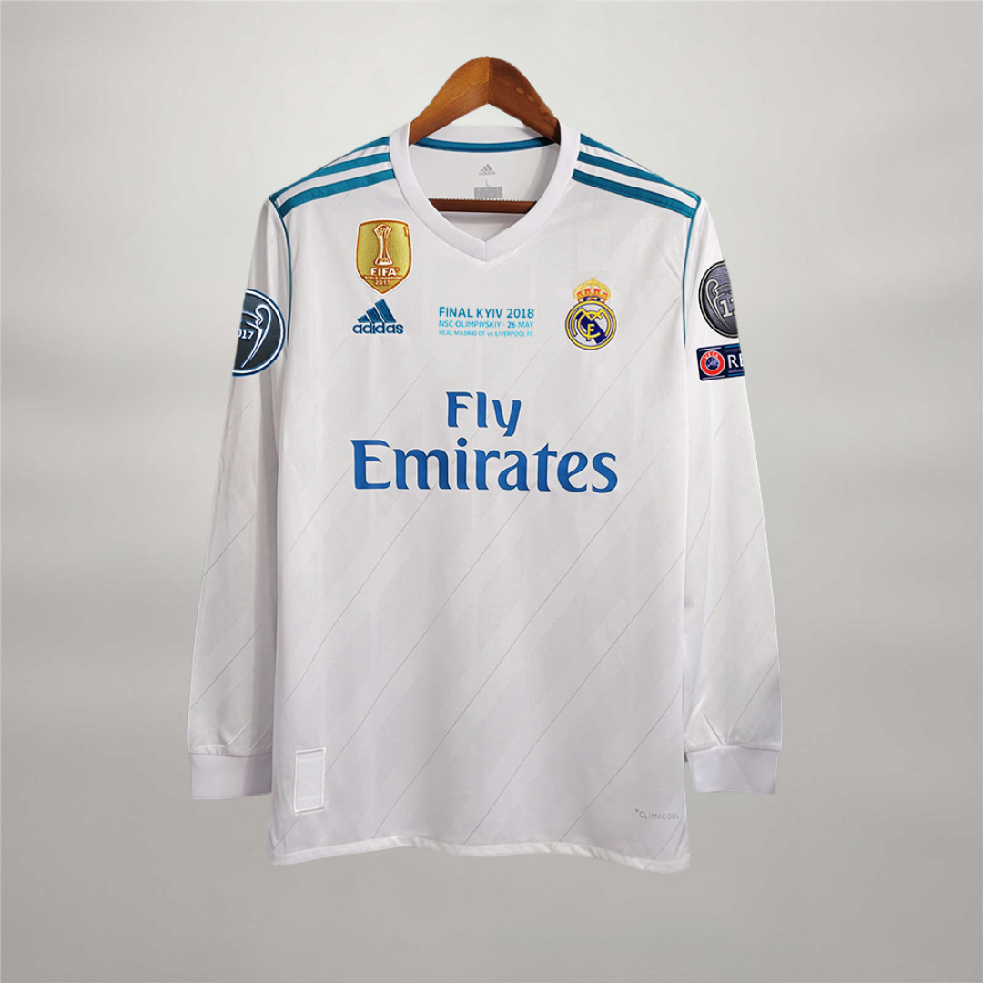Camiseta local Final UCL manga larga Real Madrid 2017/18