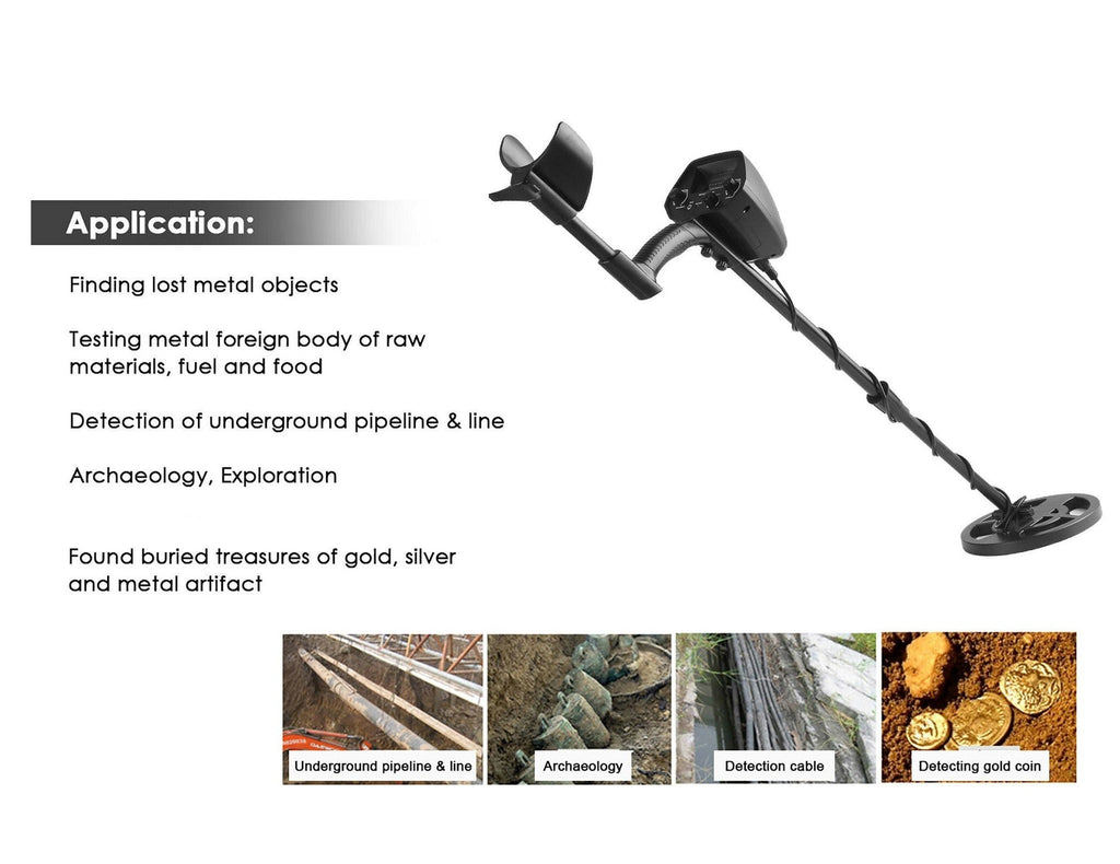 Metal detector professionale (kit completamente impermeabile)