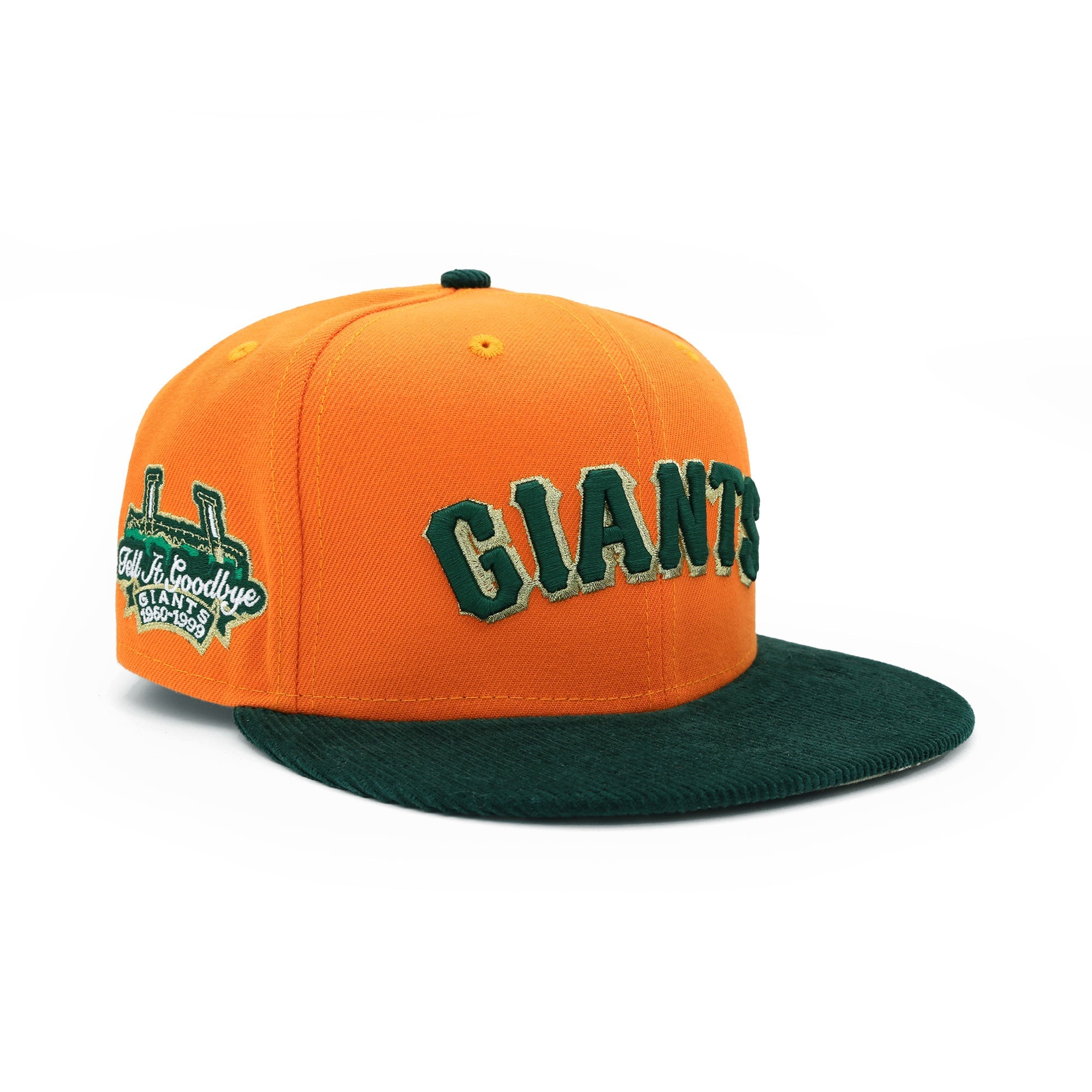 San Francisco Giants Orange and Forest Corduroy REALTREE® 59FIFTY Fitted Hat