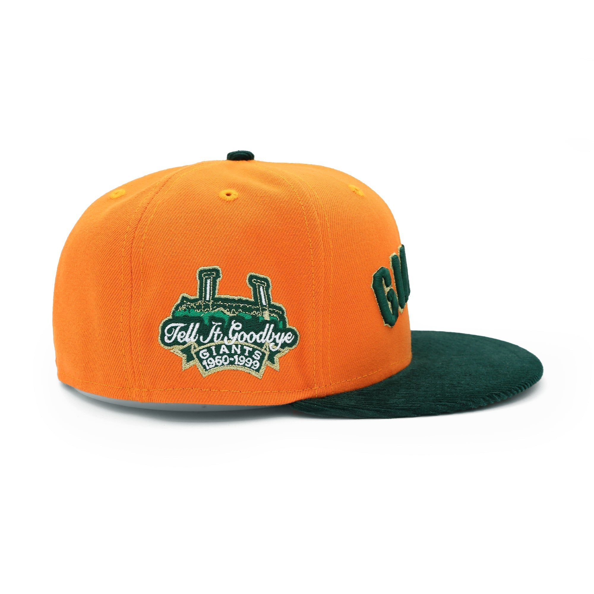 San Francisco Giants Orange and Forest Corduroy REALTREE® 59FIFTY Fitted Hat