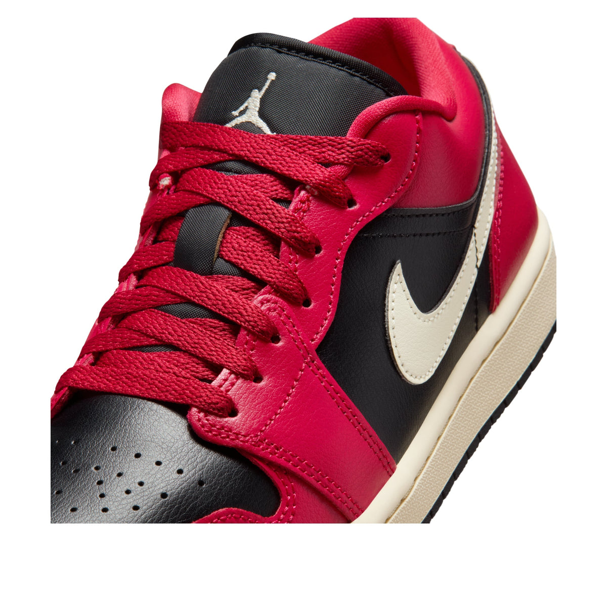 Air Jordan 1 Low Mystic Hibiscus Black W