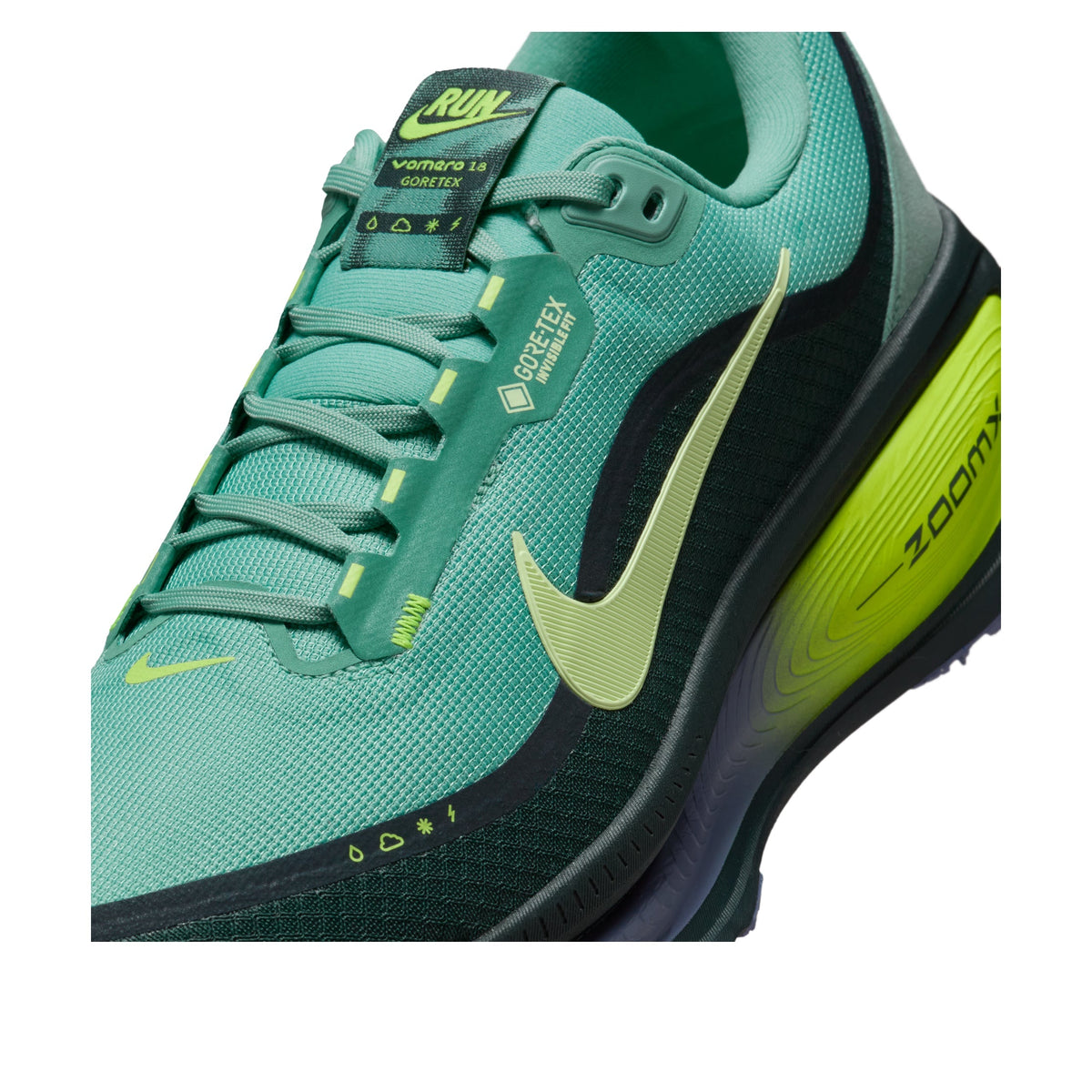 Nike Vomero 18 Gore-Tex Seaweed Cannon Volt