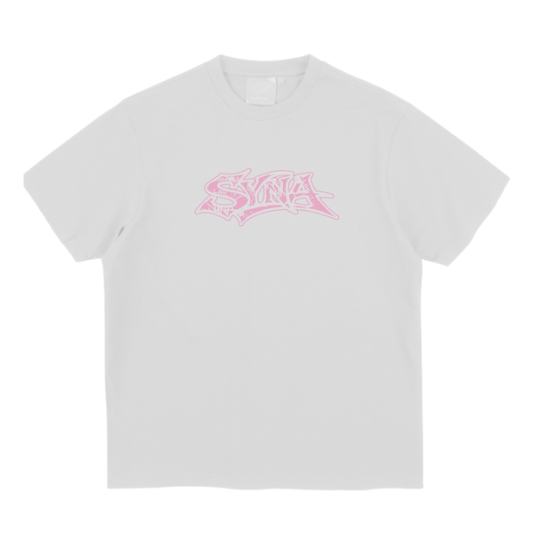 Syna World Grafitti Tee White/Pink