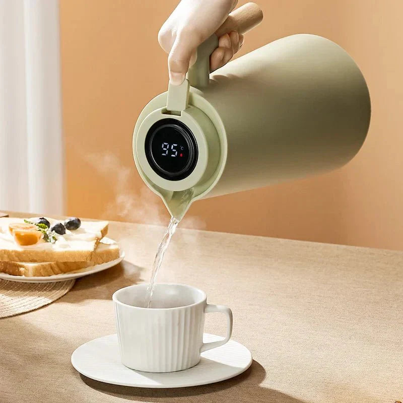 Borraccia termica isolata con display digitale della temperatura – caraffa caldo & freddo