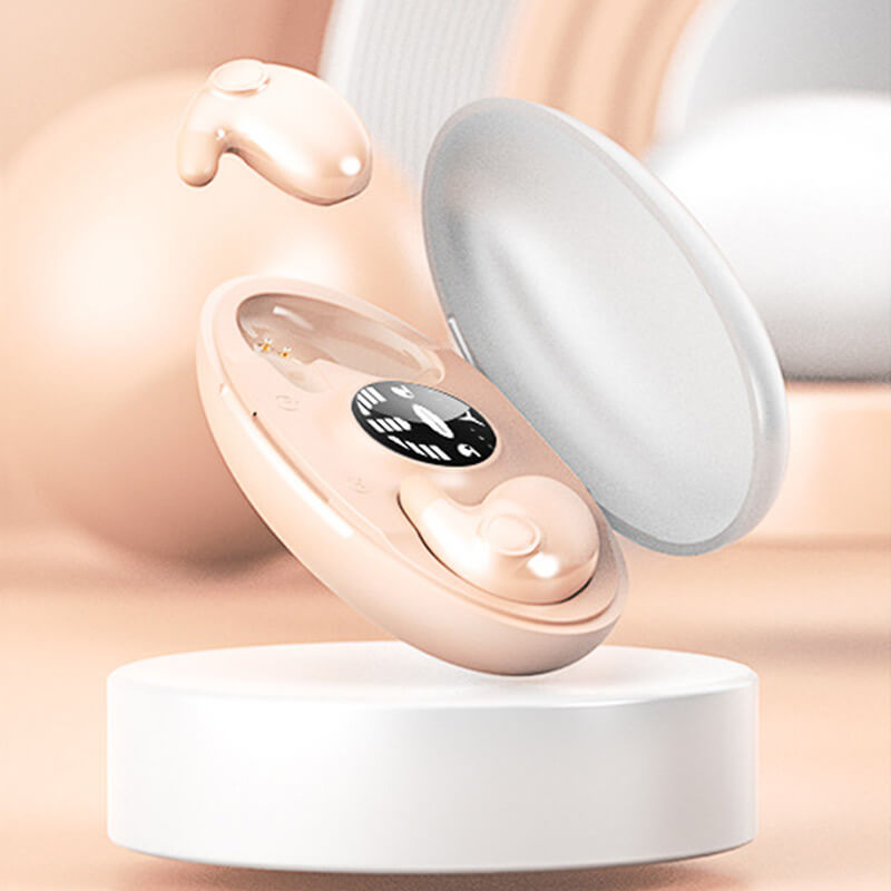 Auricolari invisibili wireless per dormire con cancellazione del rumore per chi dorme di lato