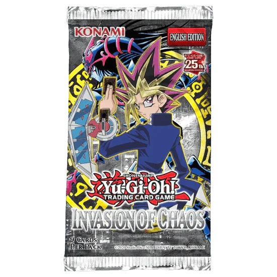 Yu-Gi-Oh! - 25th Anniversary - Invasion of Chaos - Display Case (12x Booster Boxes)